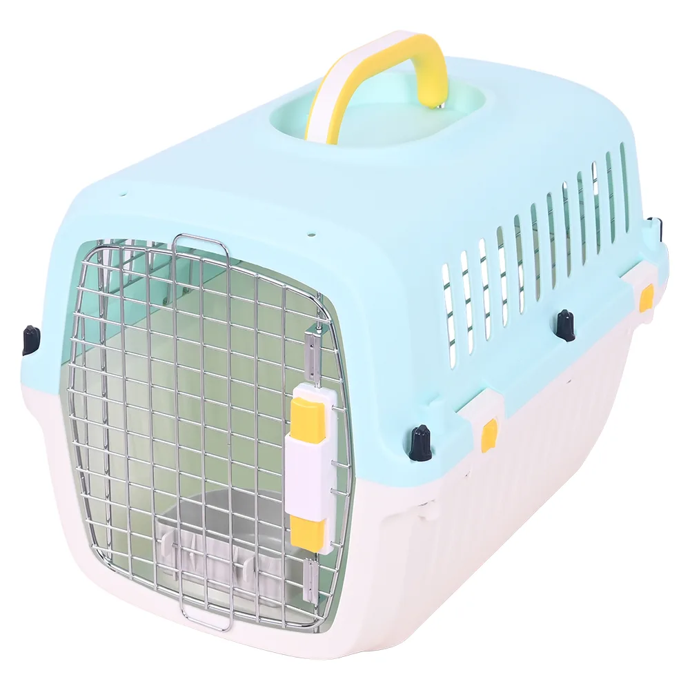 Переноска Transport 61,1 × 40,5 × 41,9 см для кошек и собак, голубая — PetChoice HC040-L60B