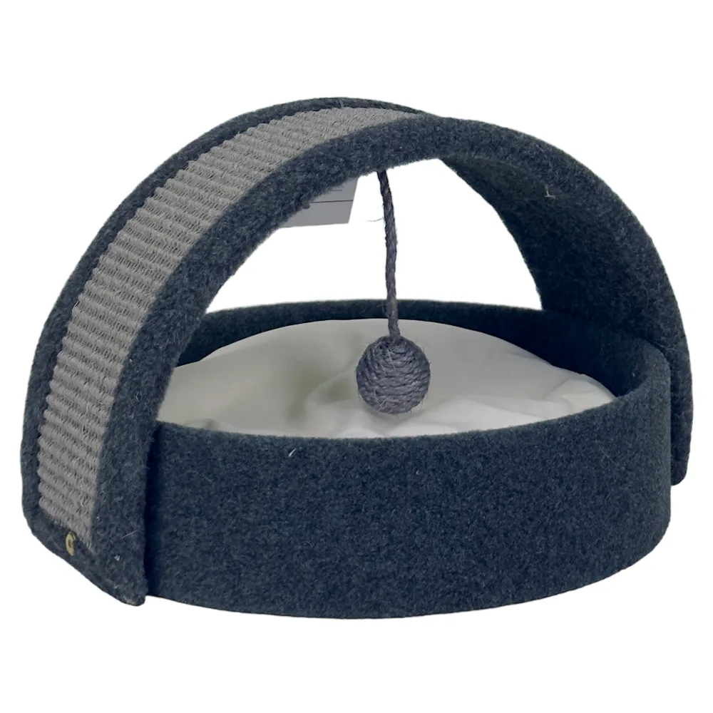 Когтеточка-лежак 40 × 42 × 30 см, графит — PetChoice PS687-Grey